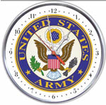 United States Army Collectible Wall Clock